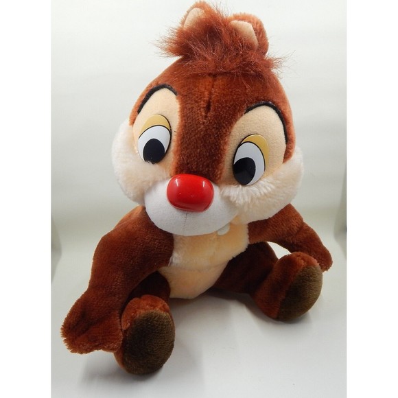 Walt Disney Company Dale Chipmunk Red Nose Plush Stuffed Animal 10" - Picture 9 of 9